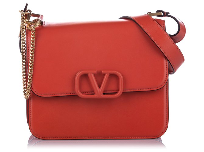 Valentino VSling Crossbody Bag Golden Pony-style calfskin ref.241678 - Joli Closet