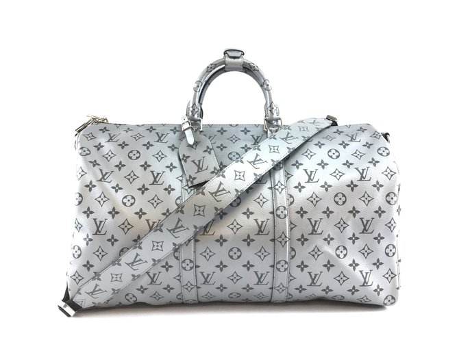 Louis Vuitton Keepall Bandouliere 50 Metallic