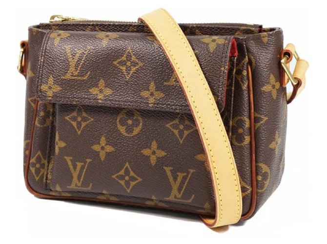 Bolso de hombro usado LOUIS VUITTON LV Pochette Trotter monograma M51240  #BQ462 S