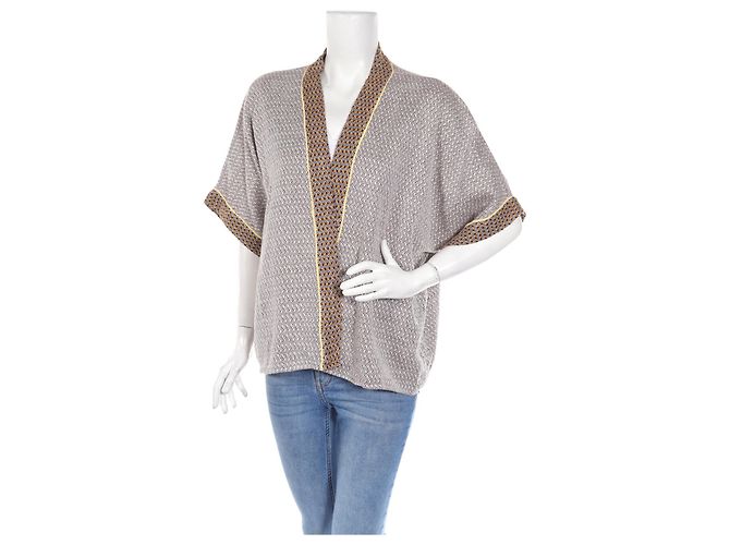 Autre Marque Cardigan Becksondergaard de algodón L Multicolor