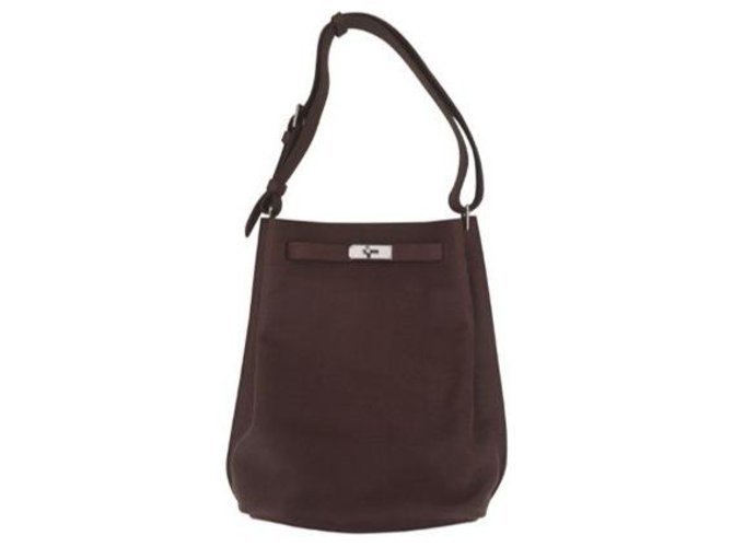 Hermès So Kelly Brown Leather  ref.242200