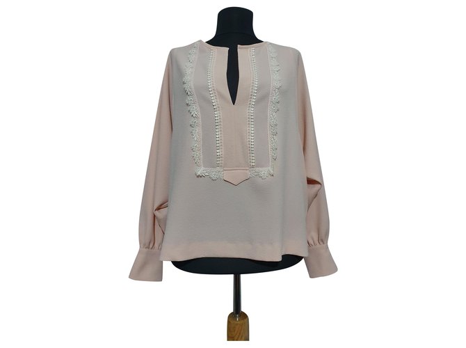 See by Chloé Tops Rosa Poliéster Elastano  ref.242262