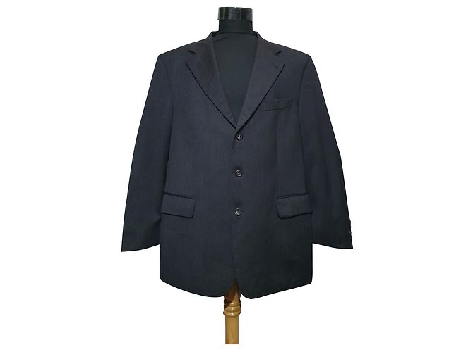 Emanuel Ungaro Grey Wool Blazer
