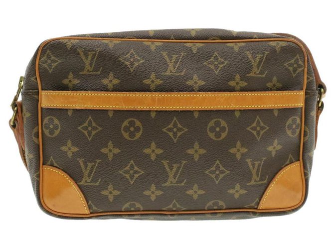 Louis Vuitton Trocadéro Brown Cloth  ref.242388