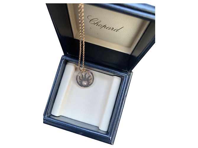 Chopard Collana Happy Diamonds Sun Oro Rosa D'oro 