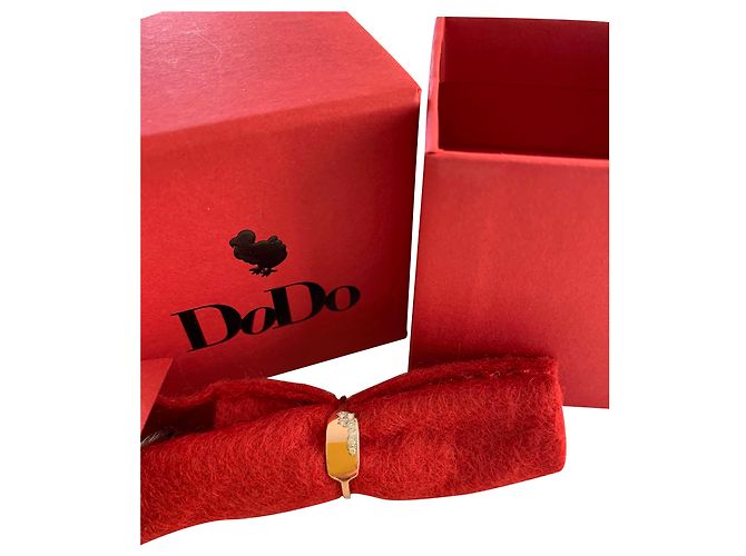 Dodo Pomellato Precious tag Bijouterie dorée