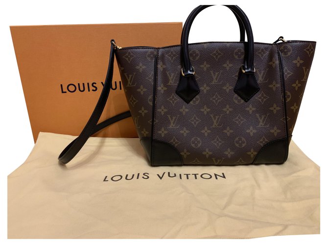 Louis Vuitton Phenix PM Noir Nero Pelle  ref.242654