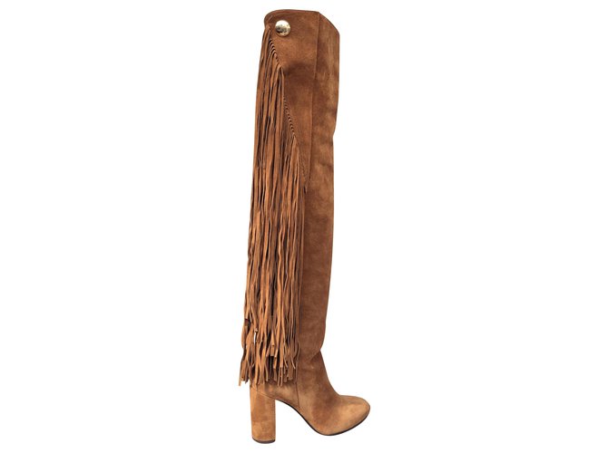 Chloé Boots Light brown Suede  ref.242759