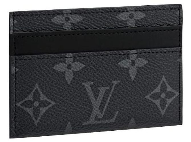 Louis Vuitton LV Card holder eclipse Grey