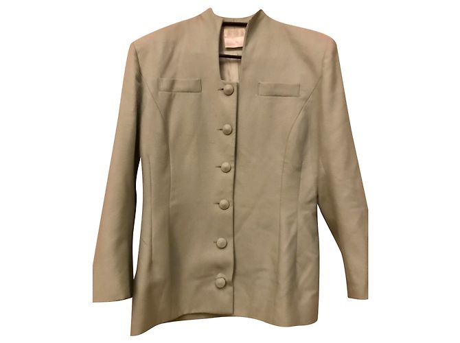 Emmanuelle Khanh grüne Couture-Jacke Hellgrün