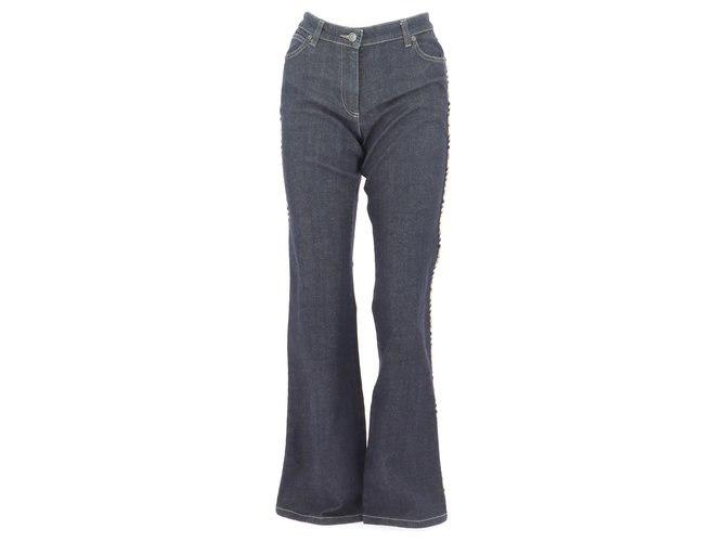 Burberry Jeans Blue Cotton  ref.242830