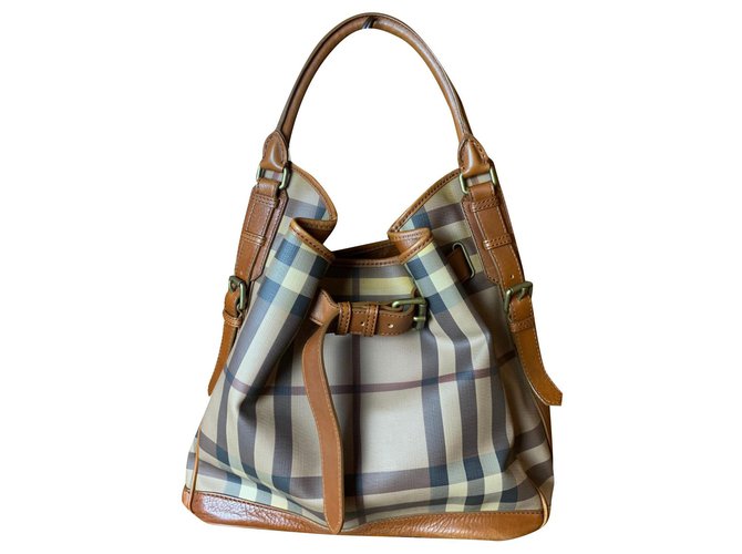 Burberry bag Brown Cloth  ref.243011