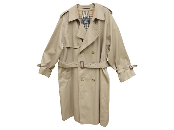 trench da uomo vintage Burberry 54
