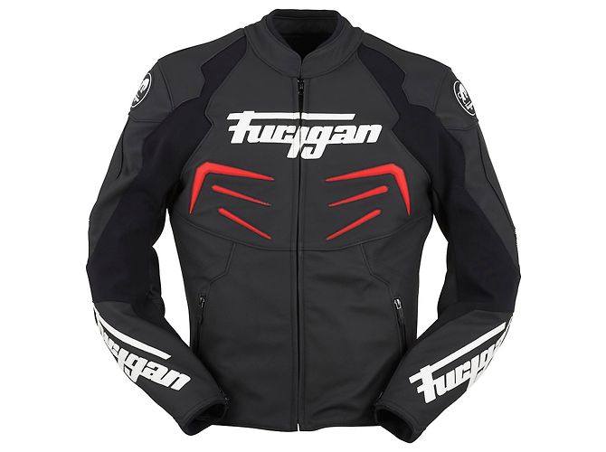 Autre Marque Furygan schwarze Lederjacke