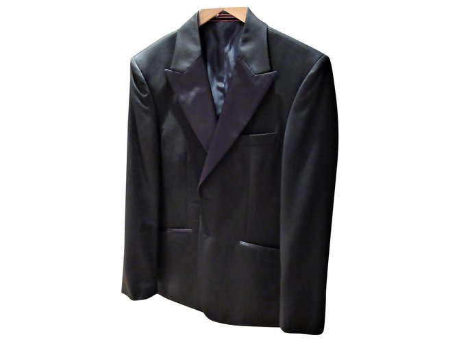 Autre Marque Blazer / chaqueta de lana negro matinique  ref.243290