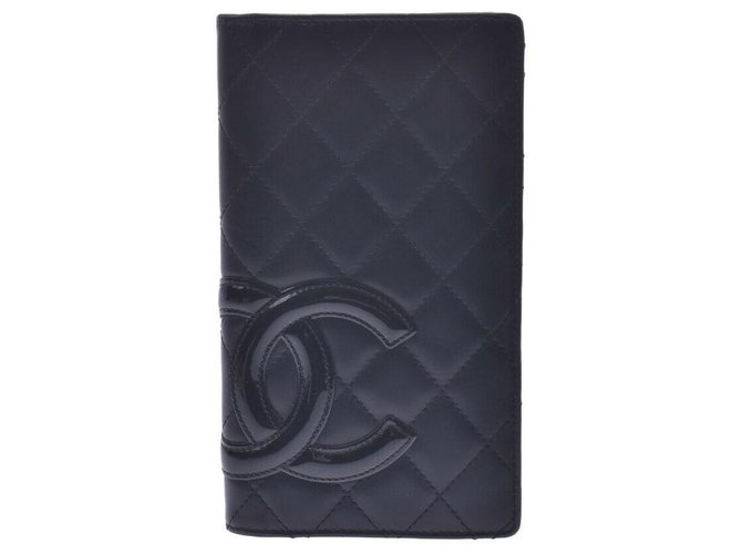 Chanel COCO Mark Black Leather  ref.243304