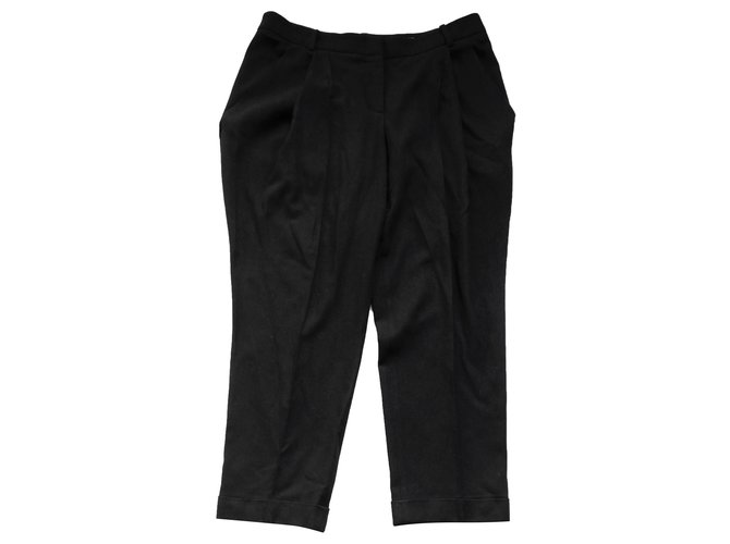 Alexander Mcqueen PF10 Pantalon noir Viscose  ref.243329
