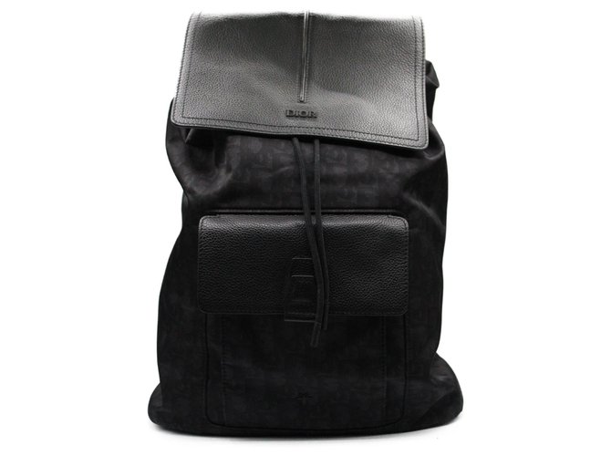 dior canvas backpack
