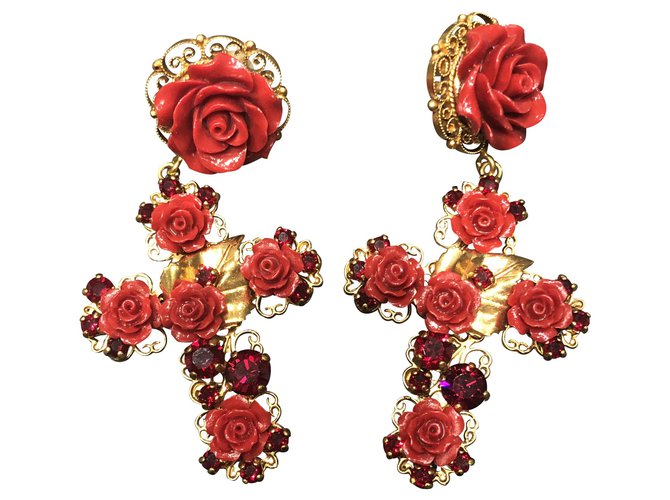 Dolce & Gabbana Earrings Gold hardware  ref.243673