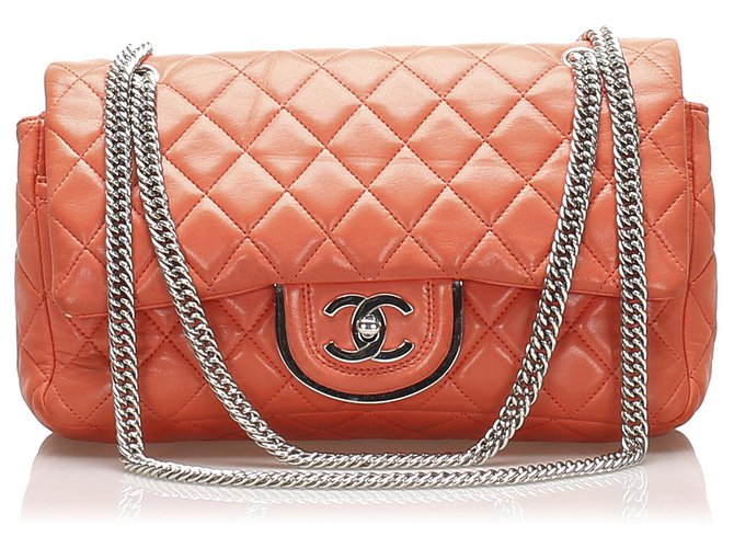 CHANEL Leather Exterior Exterior Bags & Handbags for Women