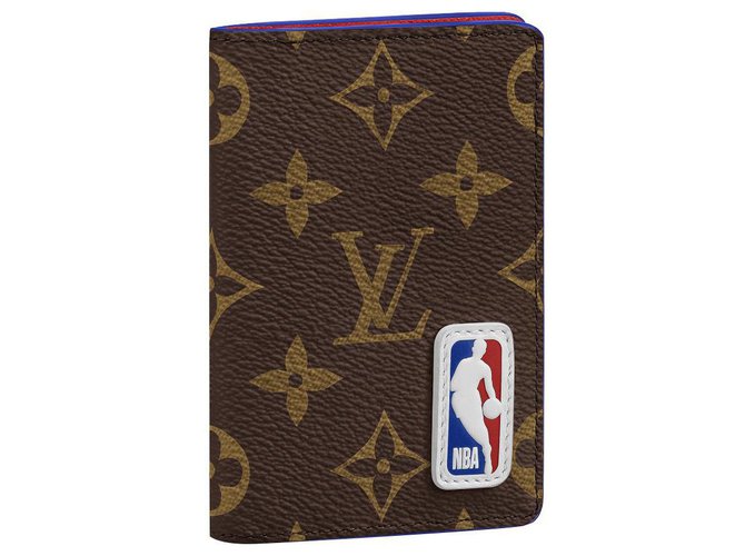Louis Vuitton LV x NBA Pocket Organizer Monogram Canvas For Men Mens  Wallet 43in11cm LV M80104  Annies Luxury Store