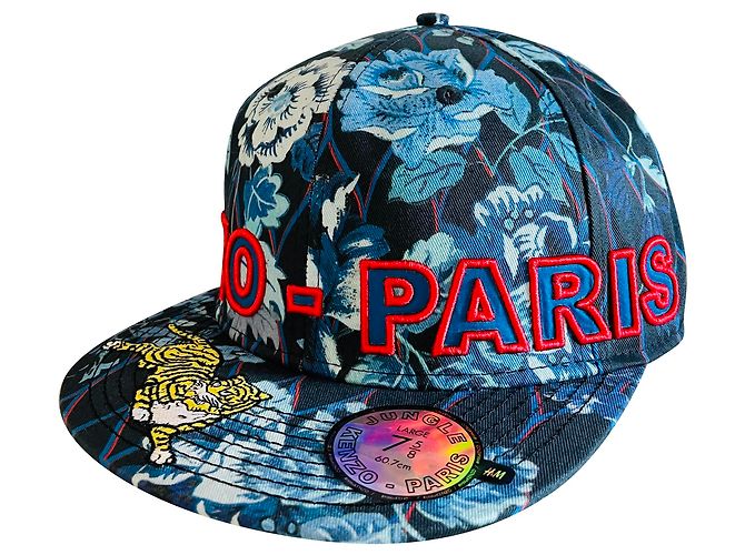 Gorra Kenzo for H&M Jungle Paris Roja Azul