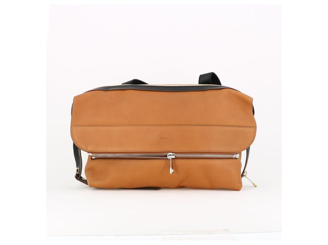 Chloé Handbag Brown Leather  ref.244740