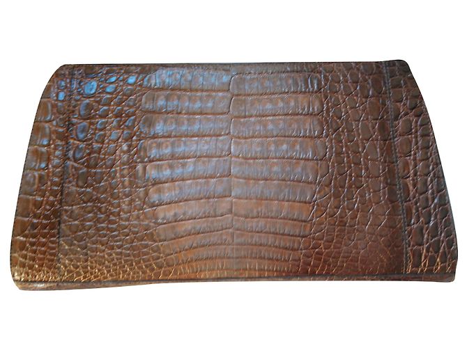 Nancy Gonzalez Clutch-Taschen Bronze