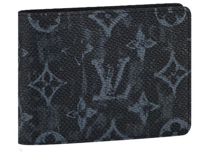 Louis Vuitton LV multiple pastel wallet Black Leather ref.244809 - Joli  Closet