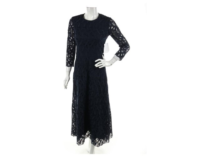 Autre Marque Dresses Dark blue Polyester  ref.244825