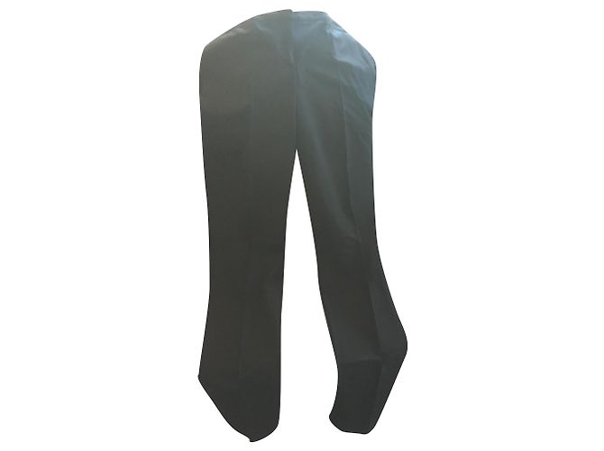 Burberry Schwarze Hose aus Schurwolle