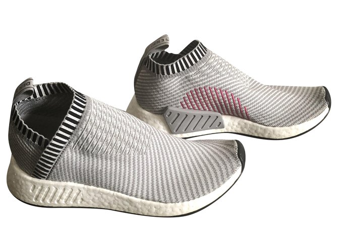 Adidas nmd cs2 cheap bianche e nere uomo