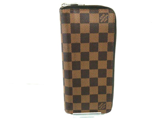 Louis Vuitton Zippy Wallet Brown Leather  ref.245351