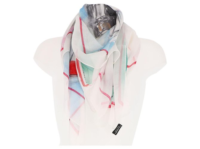 Chanel scarf Multiple colors Silk  ref.245371
