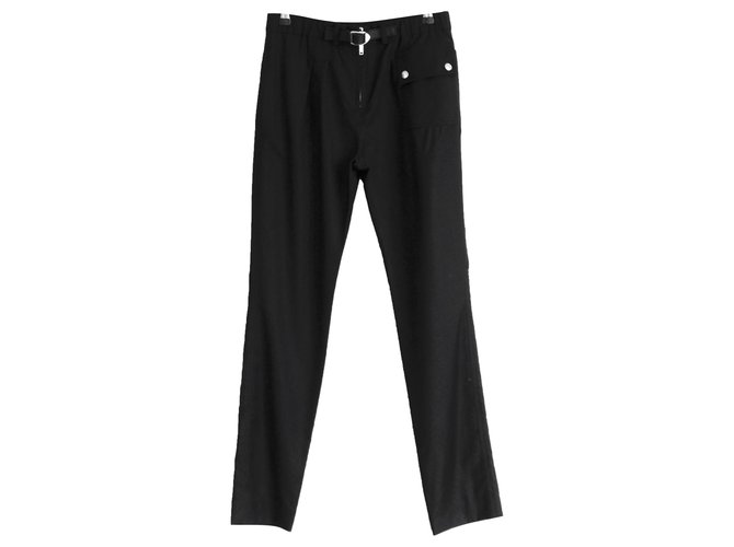 Louis Vuitton Monogram Cargo Pants Black Wool ref.245444 - Joli Closet