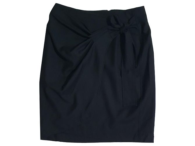 Saia de lã preta Isabel Marant Etoile Preto