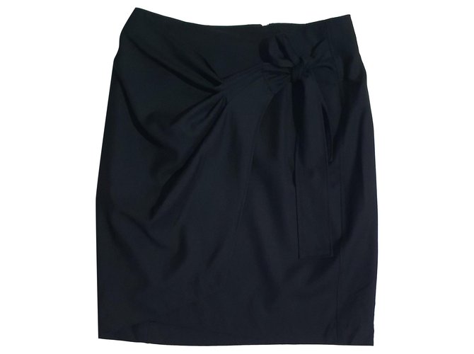 Isabel Marant Etoile Skirts Black Wool  ref.245527