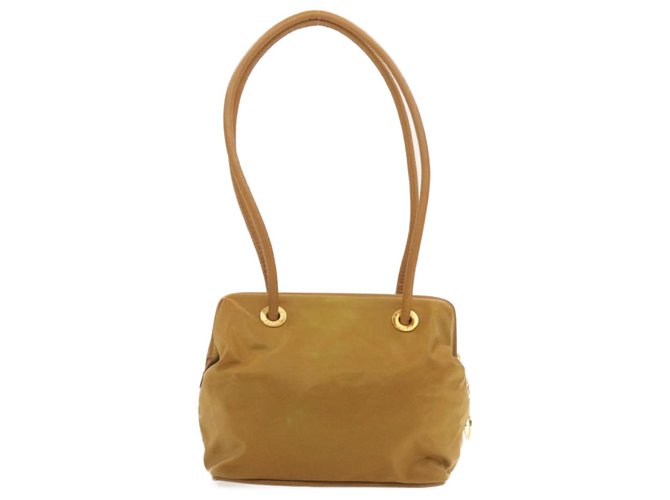 Céline shoulder bag Brown Synthetic  ref.245587