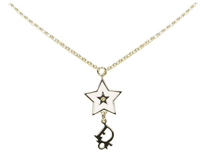 dior necklace star