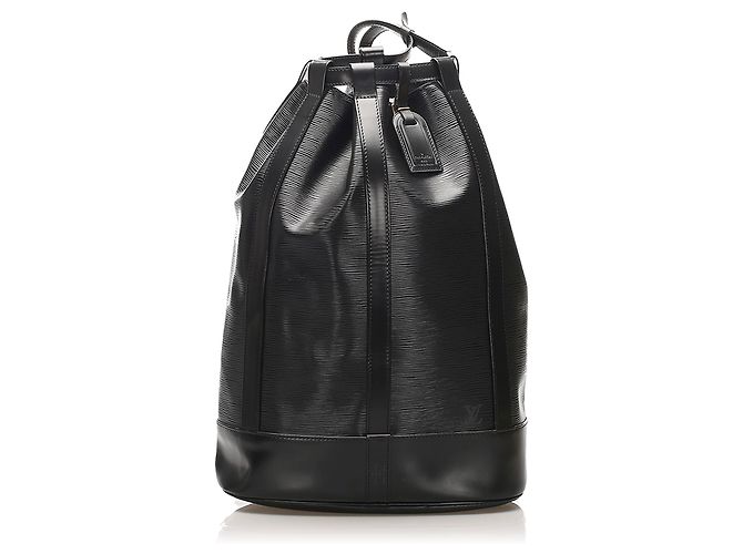 Louis Vuitton Black Epi Randonnee GM