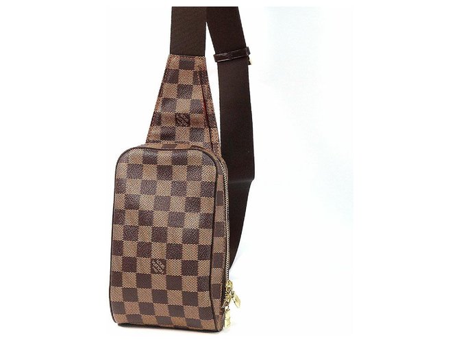 LOUIS VUITTON N51994 Damier canvas Geronimos body bag Women(Unisex