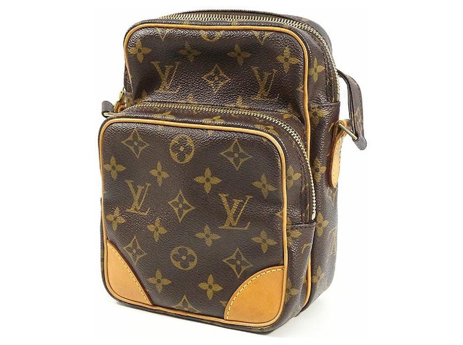 Louis Vuitton LOUIS VUITTON Crossbody Shoulder Bag Monogram  Canvas  Brown Unisex M45236