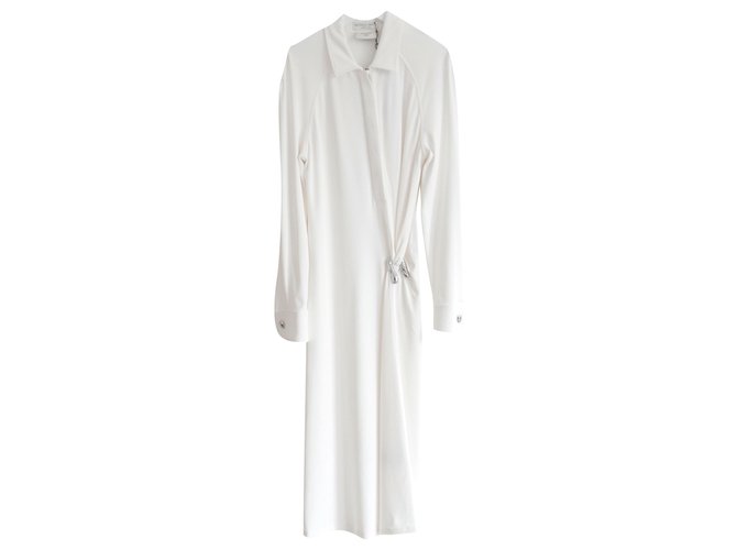 ワンピース BOTTEGA VENETA SS20 MIDI DRESS (621282_VKTP02005) Bottega Veneta One-Shoulder Asymmetric Midi Dress with Gold