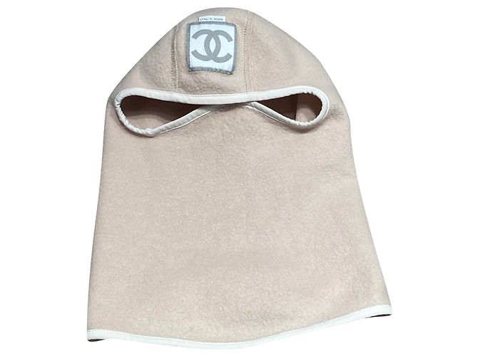 Chanel Hüte Beige Polyester