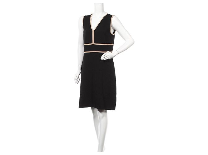 Ralph Lauren Kleid Schwarz Viskose M