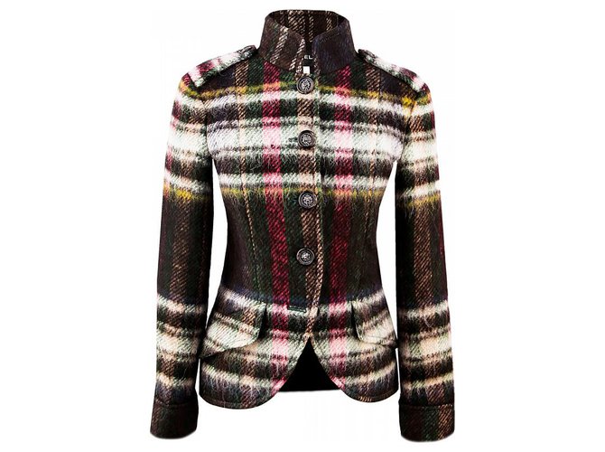 Chanel chaqueta Paris-Edinburgh ultra rara Multicolor Lana  ref.246215