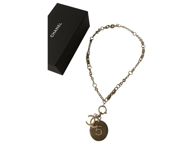Collier Chanel Sable  ref.246349
