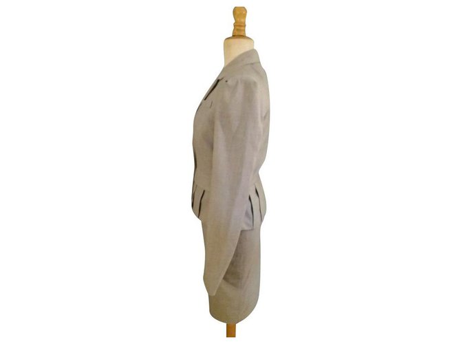 Sinéquanone Sinequanone skirt suit Grey Polyester Viscose Elastane  ref.246398