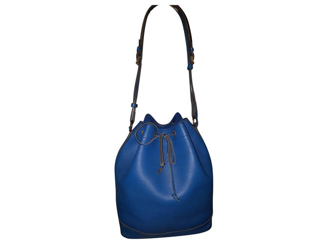 Noe Louis Vuitton NOÉ Blue Leather  ref.246438