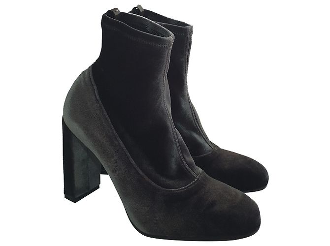 Aeyde Boots Dark Grey Cloth